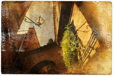 Siena görünümlerinde vintage tarzı