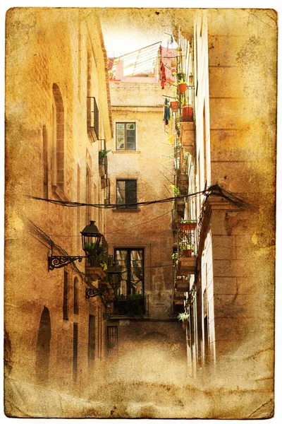 retro/vintage tarzı Barselona sayısı