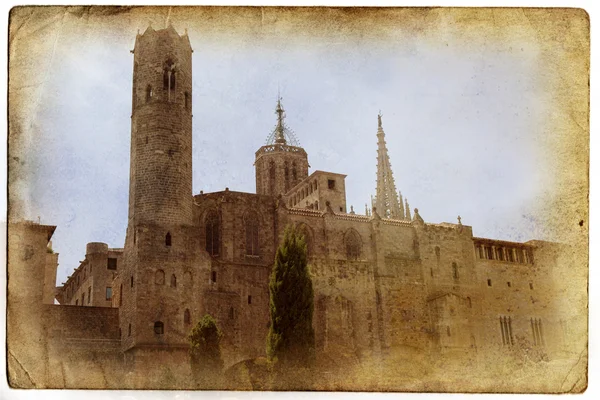 retro/vintage tarzı Barselona sayısı