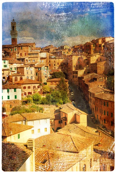 Siena görünümlerinde vintage tarzı