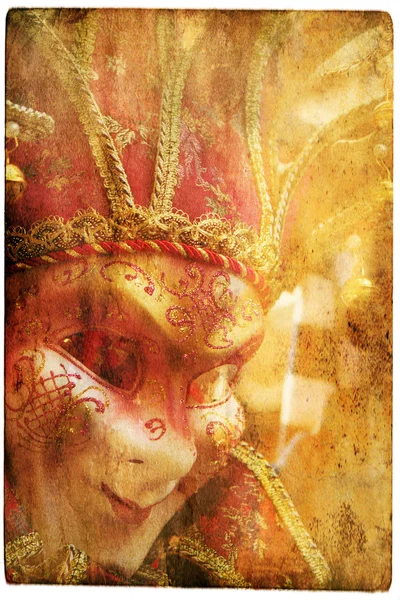 Venedik görünümlerinde vintage tarzı