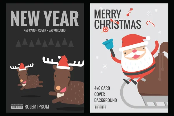 Kartki świąteczne — Wektor stockowy