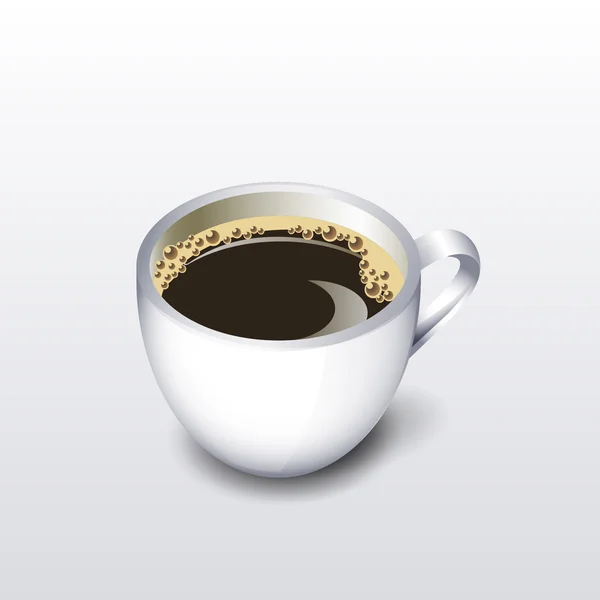 Xícara de café. — Vetor de Stock