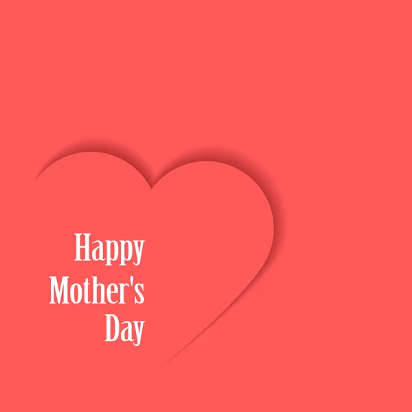 Щасливі матері день. Картки з серцем. Стоковий вектор