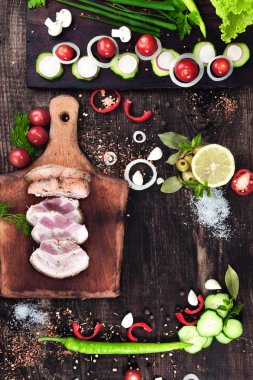 Tütsülenmiş domuz pastırma