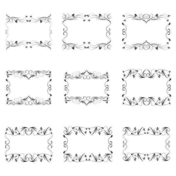 Вектор декоративні рамки — стоковий вектор