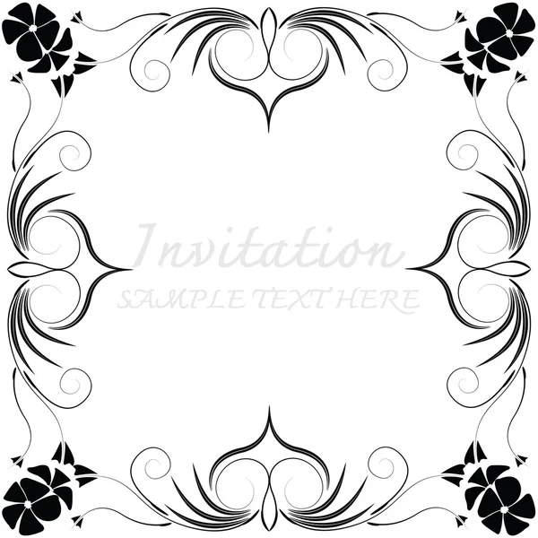 A vektor dekoratív keretek — Stock Vector