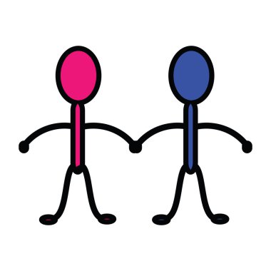 mutlu bir çift aşık