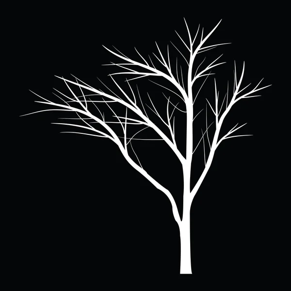 Arbres à branche morte — Image vectorielle