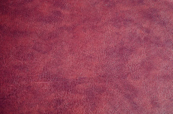 Primer plano de fondo de textura de cuero rojo —  Fotos de Stock