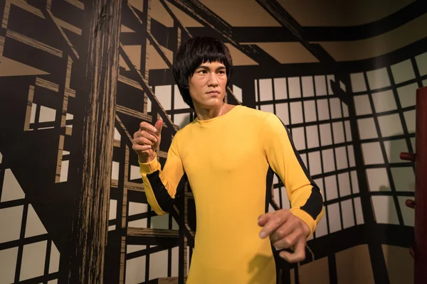 Bruce Lee bir mumya Madame Tussauds ekranda