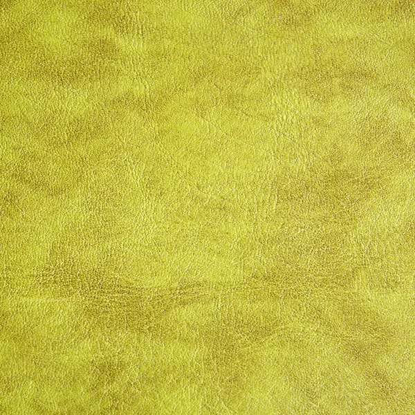 Close up de fundo textura de couro amarelo — Fotografia de Stock