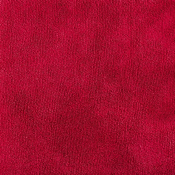 Gros plan de fond de texture de serviette rouge — Photo