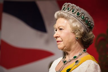 Kraliçe Elizabeth'in Balmumu Madame Tussauds'da sergileniyor