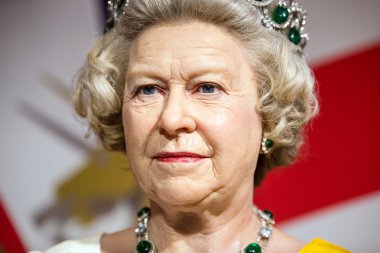 Kraliçe Elizabeth'in Balmumu Madame Tussauds'da sergileniyor