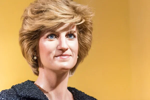 Waxwork ratu Diana dipamerkan di Madame Tussauds — Stok Foto