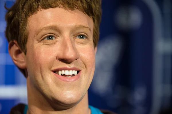 Mark Zuckerberg ruhlu Madame Tussauds ekranda 