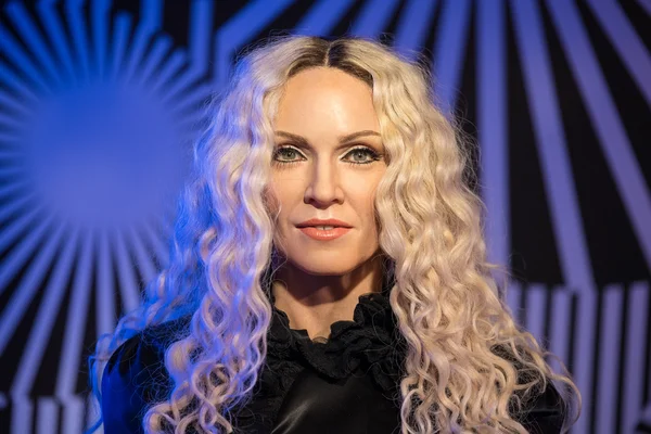 Waxwork of Madonna on display at Madame Tussauds — Stock Photo, Image