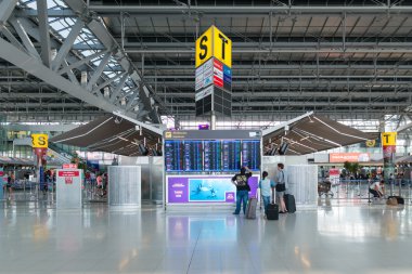 Suvarnabhumi Havaalanı Bangkok, Tayland hizmet veren iki Uluslararası Havaalanı biridir.