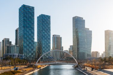 Songdo Central Park yeşil alan, Nyc Central Park tarafından ilham planıdır. Central Park Kore'nin ilk uluslararası şehir ortasında yeşil bir vahadır