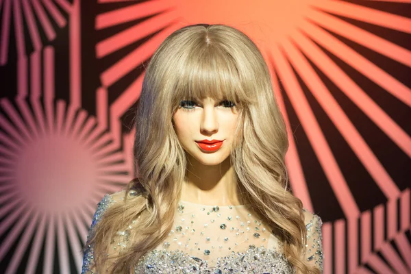 A waxwork of Taylor Swift — Stock fotografie