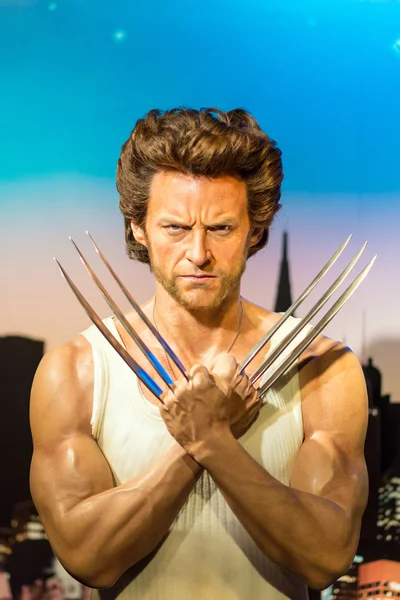 A waxwork of Wolverine — Stok fotoğraf