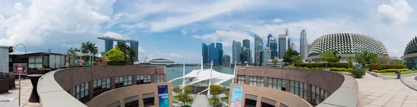 Singapore business buildings area — Stockfoto