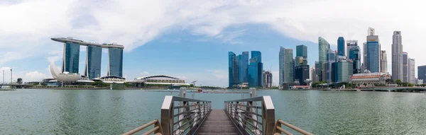 Singapore business buildings area — Zdjęcie stockowe