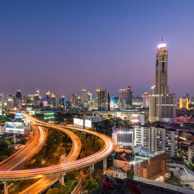 Bangkok, Tayland Bangkok gökdelen görünümünü.