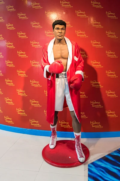 A waxwork of Muhammad Ali — Zdjęcie stockowe