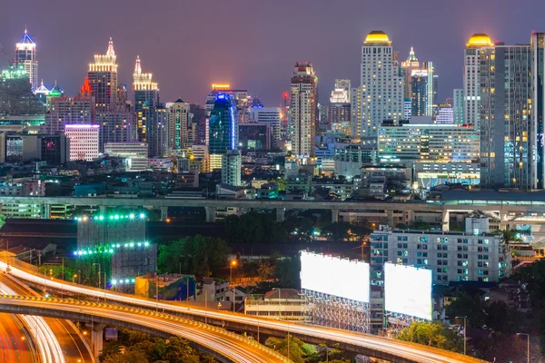 Vista del rascacielos de Bangkok en Bangkok, Tailandia . — Foto de Stock