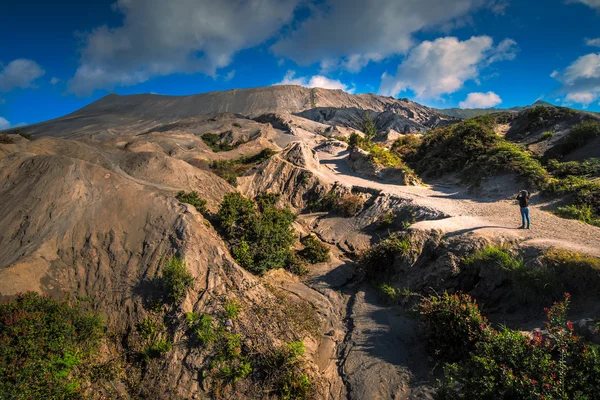 Bromo-Vulkane im bromo tengger semeru Nationalpark, Ostjava, Indonesien. — Stockfoto