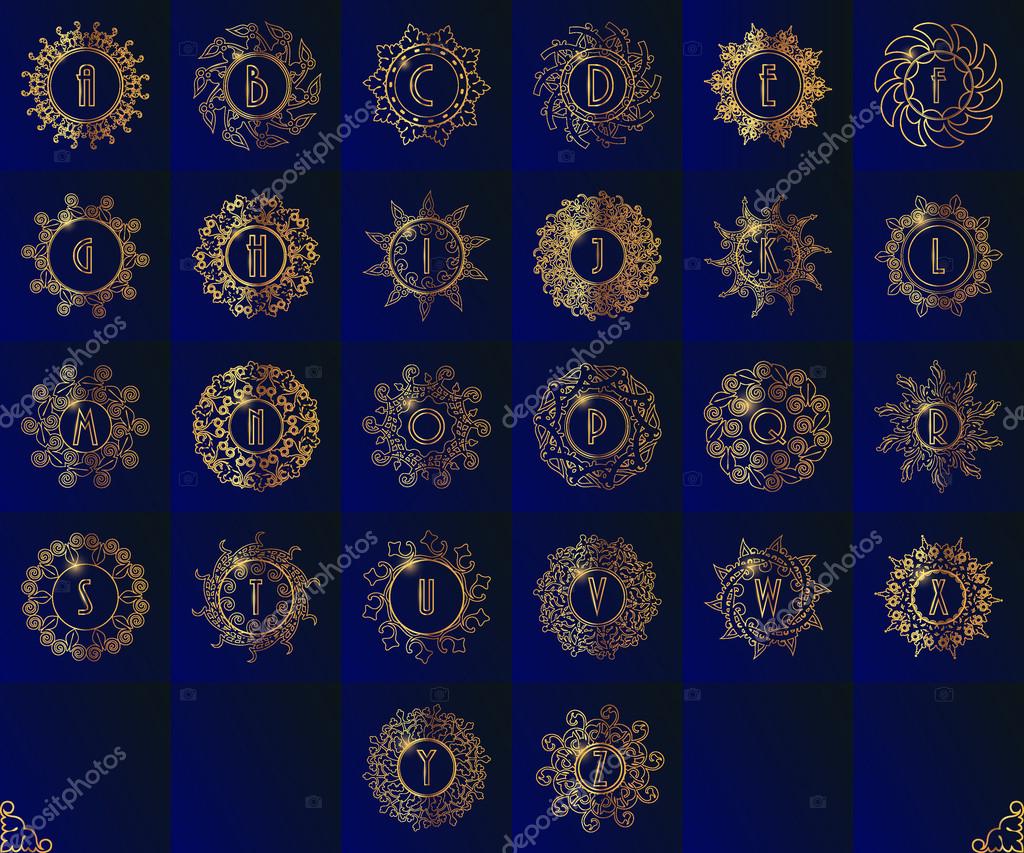Hand Drawn Ornamental Alphabet