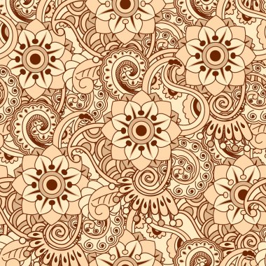 Hand drawn doodle frame with place for text. Vintage vector pattern. Hand drawn abstract background. Decorative retro banner. Can be used for banner, invitation, wedding card, scrapbooking and others.