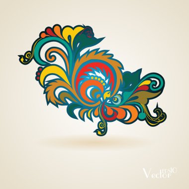 Tebrik kartı, davet, menü, kapak için vintage öğe. Kaligrafi tasarımlar için öğeleri