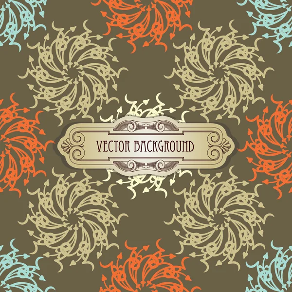 Fond vectoriel sans couture dans des couleurs douces — Image vectorielle