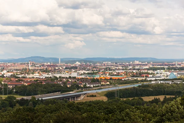Нюрнбергская панорама — стоковое фото