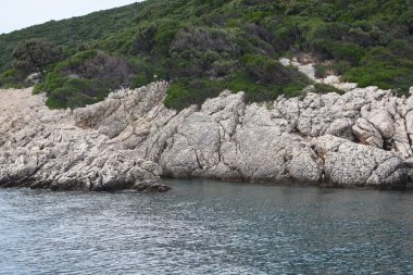 Hırvatistan 'da Adriyatik denizi