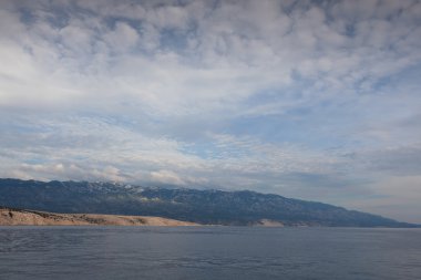 Hırvatistan 'da Adriyatik denizi