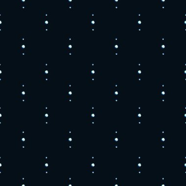 Parlayan küçük mavi noktaların dikey çizgilerini içeren kusursuz soyut tasarım. Kayan yıldızları ya da derin siyah bir tuvaldeki karı andırıyor..