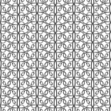 Zarif dikey çizgiler oluşturan parlak gri ölçekli döngülerle en az pürüzsüz desen