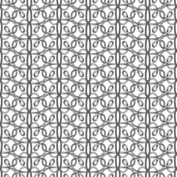 Zarif dikey çizgiler oluşturan parlak gri ölçekli döngülerle en az pürüzsüz desen