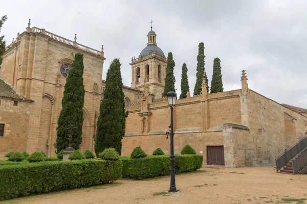 Cuidad Rodrigo Spanje 2021 Majestueus Vooraanzicht Het Iconische Spaanse Architectuurgebouw — Stockfoto