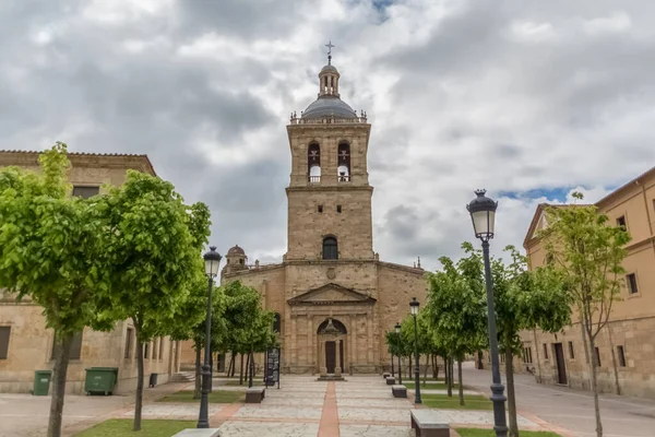 Cuidad Rodrigo Espagne 2021 Majestueuse Vue Face Sur Emblématique Bâtiment — Photo