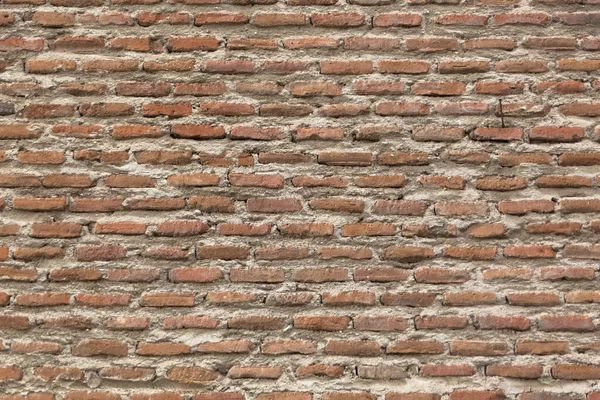 建築テクスチャ ペアの石積みレンガの詳細なビュー 伝統的なスペイン語オレンジレンガの壁 — ストック写真