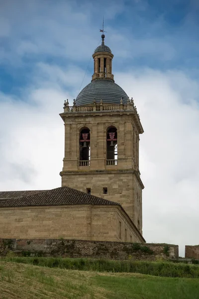 Cuidad Rodrigo Spain 2021 Majestic Front View Fortress Gate Iconic — Stock Photo, Image