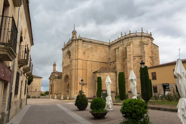 Cuidad Rodrigo Španělsko 2021 Majestic Front View Iconic Spanish Romanesque — Stock fotografie