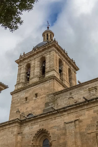 Cuidad Rodrigo España 2021 Majestuosa Vista Frontal Puerta Fortaleza Emblemático — Foto de Stock