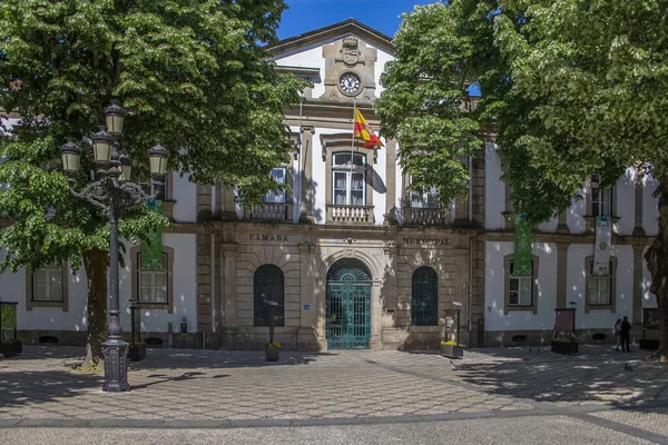 Viseu Portugal 2021 Vue Bâtiment Conseil Administration Viseu Camara Municipal — Photo