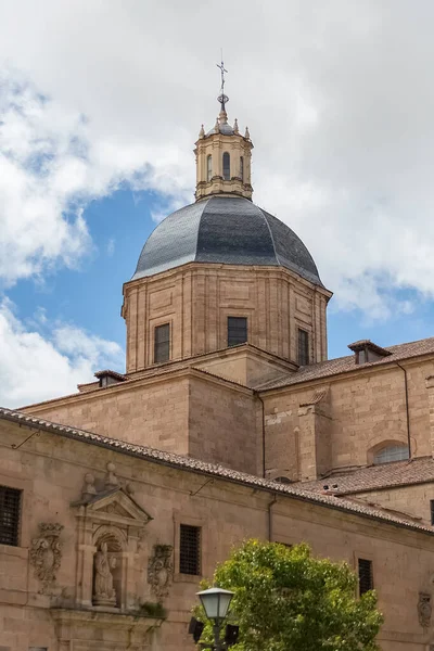 Salamanca España 2021 Vista Increíble Cúpula Cúpula Clásica Del Convento — Foto de Stock
